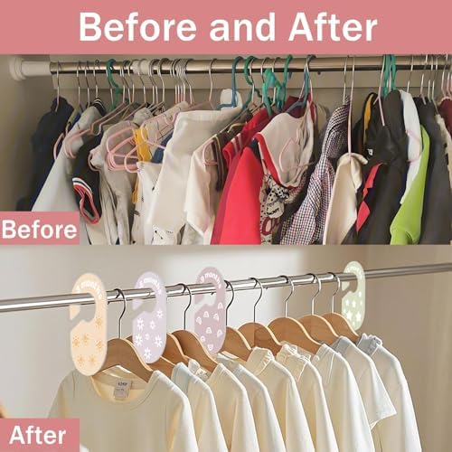 Baby Closet Dividers Durable Plastic Clothes Organizers 8 Pack - Image 5