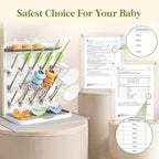 Lifewit 15-Hooks Baby Bottle Drying Rack - Image 2