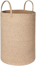 MEGASKET Large Woven Laundry Basket, 80L Tall Blanket Storage by MEGASKET