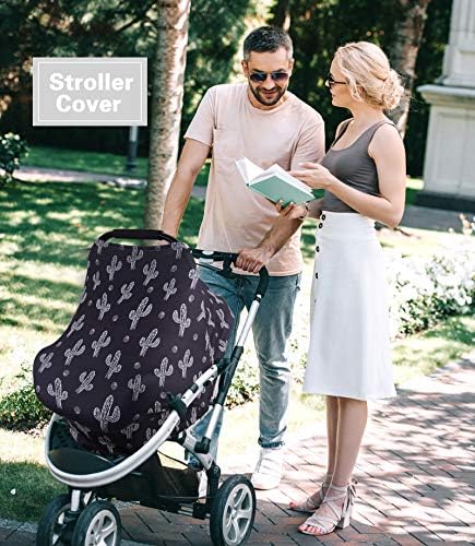 Metplus Car Seat Cover for Babies, Carseat Canopy & Nursing Covers - Image 3