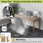 【Shipped Flat】2 Packs 32" x 48"Heavy Duty Clear Office Chair Mat - Image 2