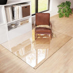 Tempered Glass Chair Mat for Carpet 58"x44", Floor Protector - Image 3
