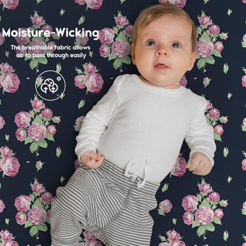 Yoofoss 2-Pack Baby Crib Sheets - Image 5