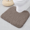 ILANGO Toilet Rugs U Shaped 22" × 24", Soft Absorbent Microfiber Bath Rugs by ILANGO