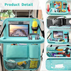 Backseat Car Organizer with Tablet Holder, 6 Storage Pockets Car Storage - Image 3