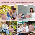 OCKLILY Breast Pump Bag Cooler Backpack — Large Insulated Milk Storage - Image 6