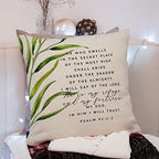 KongMoTree Bible Verse Throw Pillow Case, Blessing Gift, Scripture Art - Image 2