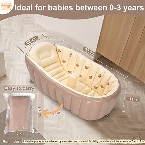 MINK Inflatable Bathtub for Toddlers - Image 5