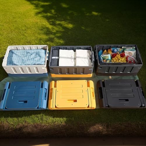 Versatile Foldable Seatable Car Organizer Box Heavy Duty Storage Bins - Image 5