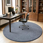 Keeko Round Area Rug 4ft for Living Room Bedroom, Soft Washable Circle Rug - Image 6