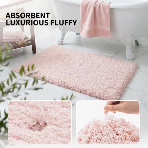 ILANGO Bathroom Rugs 32" × 20", Extra Soft Absorbent Microfiber Bath Rugs - Image 6