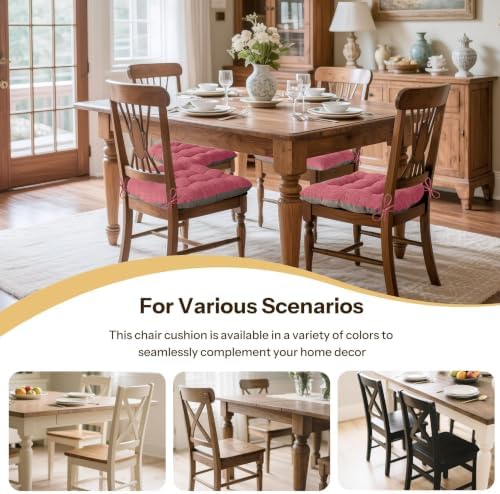 Chair Cushions for Dining Chairs Set of 4 - Image 5