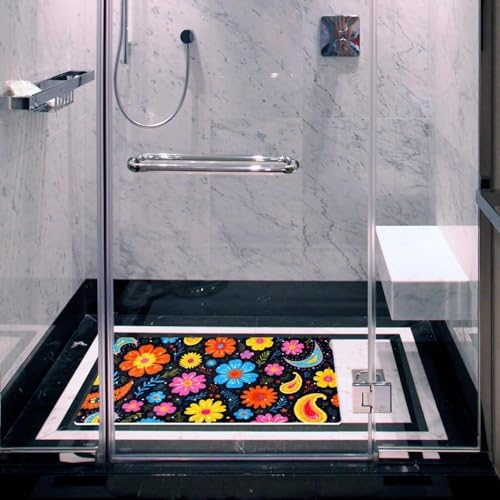 Shower Mat Bathtub Mat, 26.8x15.1 inch, Non-Slip Bath Mat - Image 5