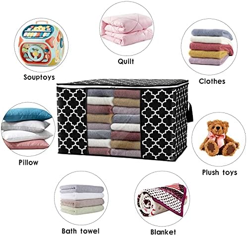 Storage Bags 100L 4Pack Clothes Organization and Storage Containers - Image 4