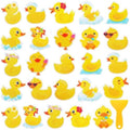 52Pcs Non Slip Bathtub Stickers, Cute Duck Stickers by Unknown