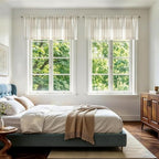 jinchan Linen Striped Kitchen Valances - Image 6