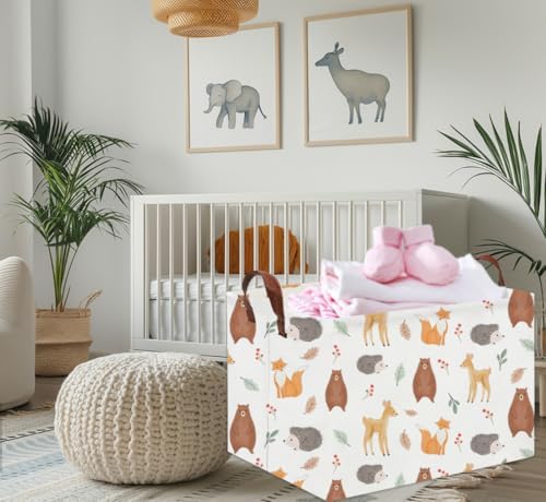 Rectangular Kids Storage Basket Gift Basket Baby Storage Basket Cute Kids Toy - Image 2