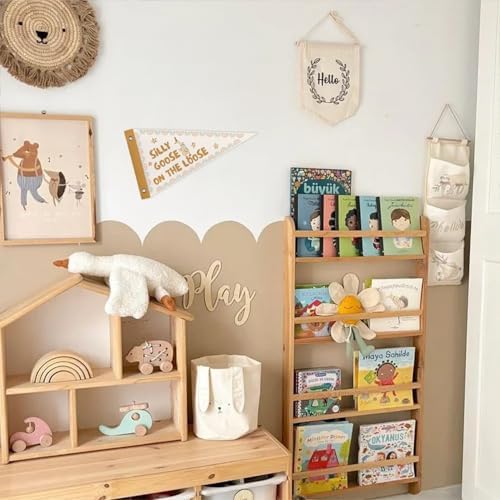 One Silly Goose Pennant Banner Flags Playroom Nursery Wall Decor - Image 4