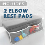 Baby Bath Kneeler and Elbow Rest Pad Set, 1.5-Inch Non-Slip Pads - Image 3