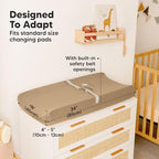 2-Pack Baby Changing Pad Cover for Girl - Image 4