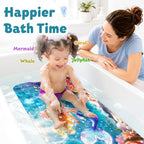 XIYUNTE Bath Mat for Tub Non Slip Bathtub Mat Non Slip 40x16 Baby Bath Mat - Image 3