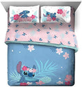 Jay Franco Disney Lilo & Stitch Queen Comforter Set, 7 Piece Bed in a Bag by JayFranco