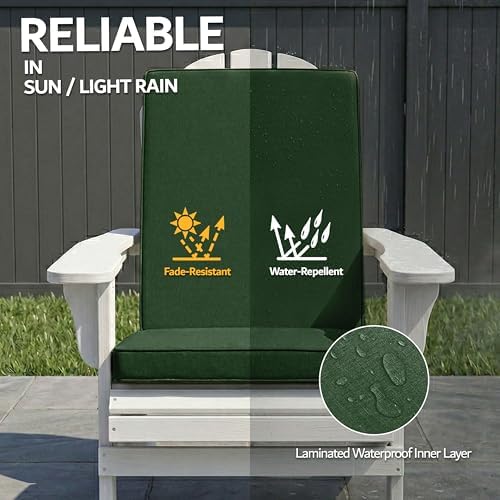 Adirondack Chair Cushions Set of 2 - Image 4
