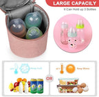 Accmor Breastmilk Cooler Bag, Insulated Baby Bottle Cooler Tote Bags - Image 2