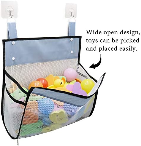 Muchufn Bath Toy Organizer Multiple Ways to Hang - Image 3