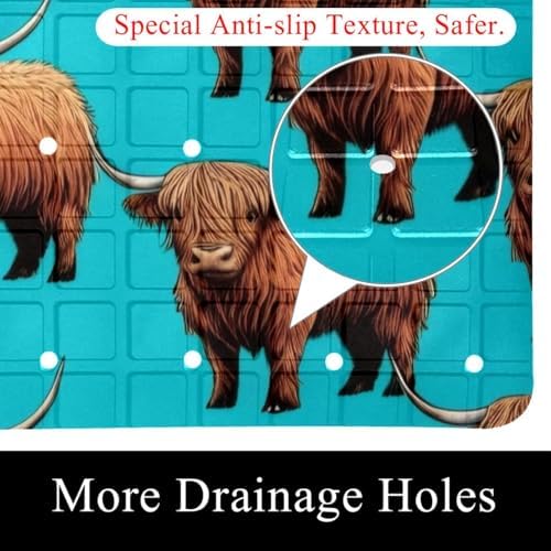 Shower Mat Non-Slip Bathtub Mats - Image 2
