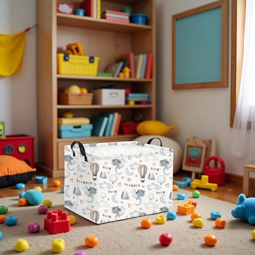 Rectangular Baby Kids Storage Basket - Image 3