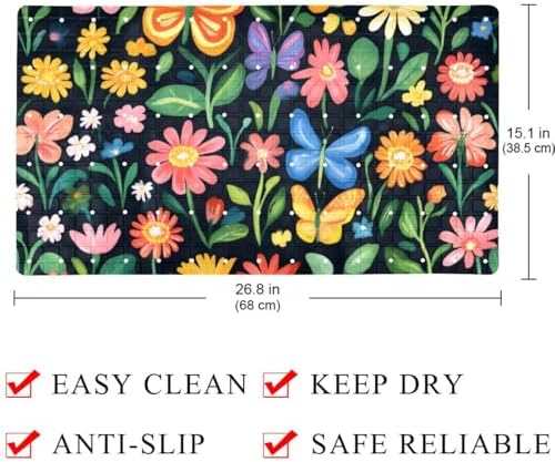 Shower Mat Bathtub Mat, 26.8x15.1 inch, Non-Slip Bath Mat - Image 4
