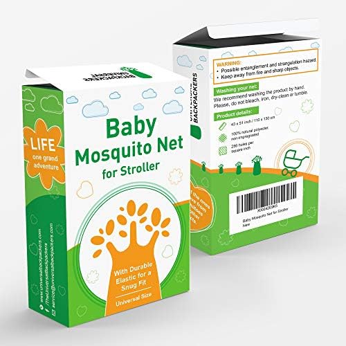 Baby Mosquito Net for Stroller, Car Seat & Bassinet – Premium Infant Bug - Image 3
