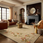 10x12 Area Rugs for Living Room: Washable Bedroom Rug Low Pile Soft Carpet by palohom