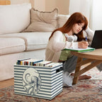 Coastal Beach Octopus Storage Bins Box - Image 3