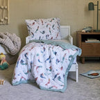 Little Unicorn Toddler Bedding 3-Piece Set | Includes Comforter, Crib Sheet & - Image 7