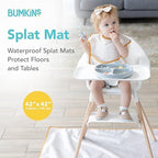 Bumkins Baby Splat Mat for Under High Chair, Babies Toddlers Eating Mess Mat - Image 2