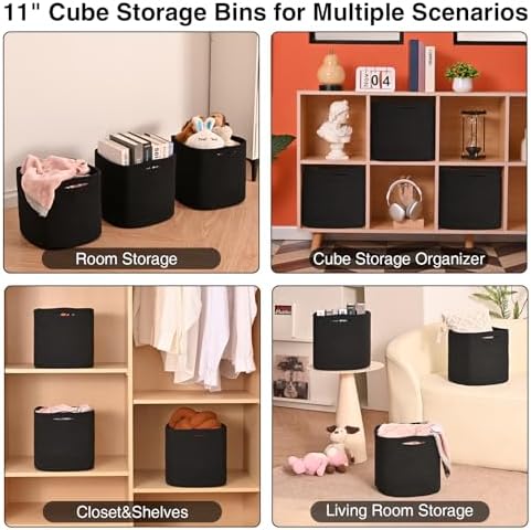 11 Inch Cube Storage Bins, 11x11 Cube Storage Bins - Image 5