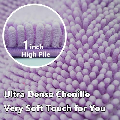 BOANKODU Toilet Rugs U-Shaped, Machine Washable, Bath Mats - Image 3