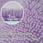 BOANKODU Toilet Rugs U-Shaped, Machine Washable, Bath Mats - Image 3