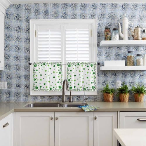 St. Patrick's Day Kitchen Curtains and Valances Set - Image 6