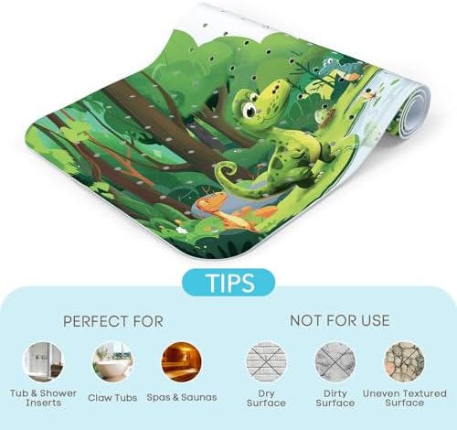 SHUCHING Baby Dinosaur Bath Mat - Image 7
