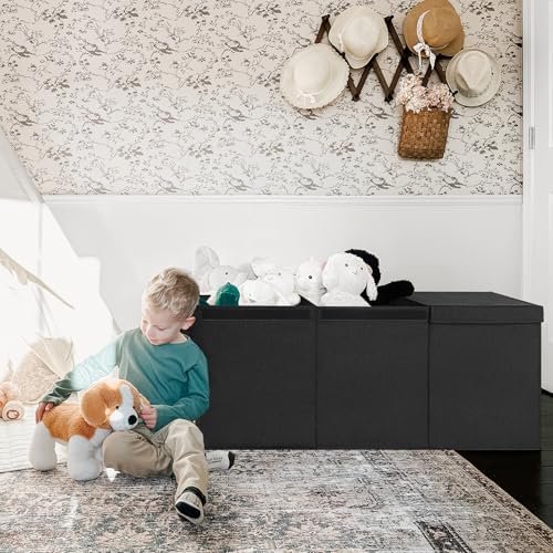 INDRESSME 185L Collapsible Toy Storage Box - Image 3