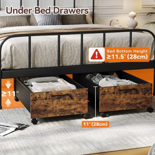 FOUCSSOMEI Under Bed Storage - Image 4