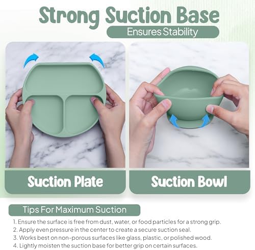 O'doe™ Silicone Baby Feeding Set, 17-Piece Baby Weaning Set BPA-Free - Image 3