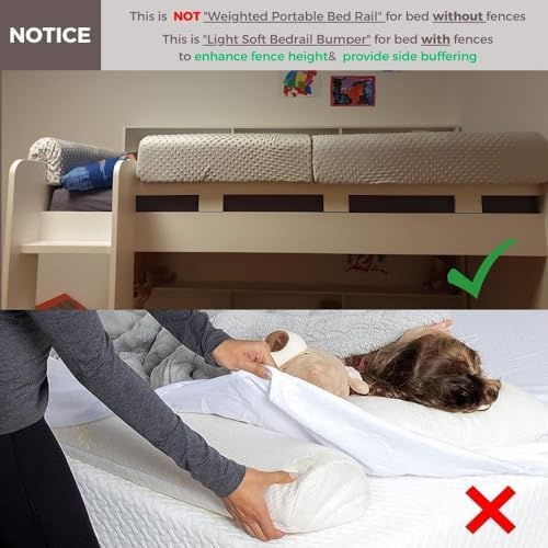 Wonder Space Toddlers' Bed Rail Bumpers Protecter - Image 3