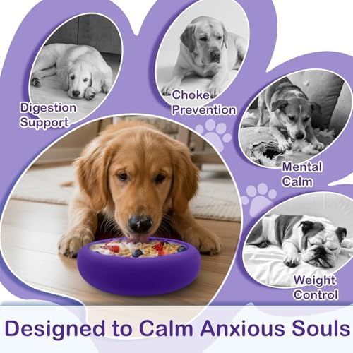 Dog Lick Bowl, BPA Free Silicone Slow Feeder Licking Mat - Image 6