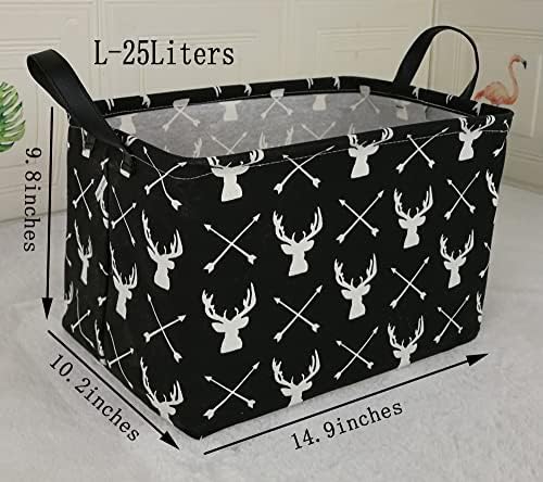 Kid Storage Basket Gift Shelf Basket Toy Storage Bin, Nursery Basket Organizer - Image 2