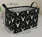 Kid Storage Basket Gift Shelf Basket Toy Storage Bin, Nursery Basket Organizer - Image 2