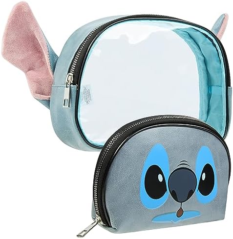 Disney Stitch Toiletry Bag Travel Makeup Storage Bag Vanity Bag Gift Idea by Disney
